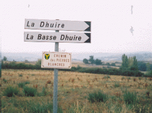Le hameau de Dhuire près de Trèves (69)